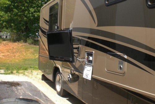 Custom TV Installation on RV
